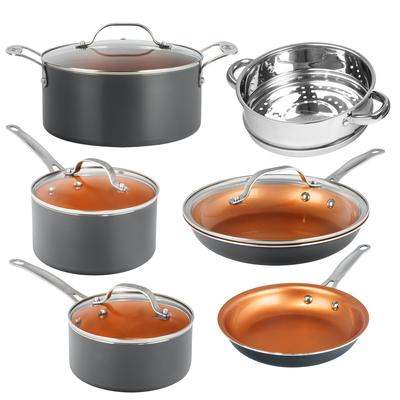 Gotham Steel Non-stick Ti Cerama 10 Piece Set