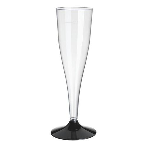 Papstar 20 Sektgläser 0,1 L transparent, 17.5 cm