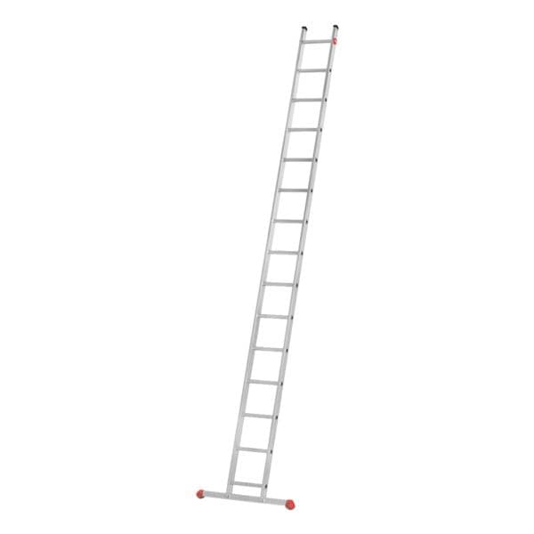 Hailo Aluminium-Anlegeleiter »S60 Profistep Uno« 15 Sprossen grau Image