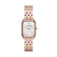 Emporio Armani Watch for Women, Two Hand Movement, 24 mm Rose Gold Stainless Steel Case with a Stainless Steel Strap, AR11389