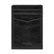 Fossil Wallet for Men Andrew, Eco Leather Card Case black 7.7 cm L x 0.7 cm W x 10.8 cm H ML4173001