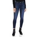 7 For All Mankind Women's The Skinny Crop Jeans, Blue (Dark Blue Uf), W28/L28 (Size: 28/28)