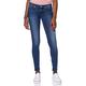 Tommy Hilfiger - Low Rise Skinny Fit Jeans - Denim - 98% Cotton, 2% Elastane - Stretch Cotton Denim - Niceville Mid Stretch - Skinny Leg - Size 34/24