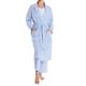 Savile Row Company Women's Blue White Flower Print Dressing Gown 10