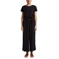 ESPRIT Collection Women's 051eo1l304 Overalls, 001/Black, 12