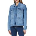 Wrangler Women's Icons Denim Jacket, Blue Soul, XS