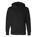 Independent Trading Co. IND4000 Heavyweight Hooded Sweatshirt in Black size Small | Fleece IND400