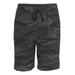 Independent Trading Co. IND20SRT Midweight Fleece Shorts in Blackuflage size Small | Cotton/Polyester Blend