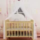 Filet anti-moustiques pour lit de bébé filet à rideau breton suspendu taille portable rond pour