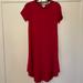 Lularoe Dresses | Lularoe Carly Dress | Color: Red | Size: Xs