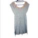 Anthropologie Dresses | Feather Bone/Anthropology Size Small Gray Dress | Color: Gray/Yellow | Size: S