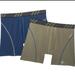 Adidas Underwear & Socks | Adidas 2 Pack Aeroready Men's Boxer Briefs | Color: Blue/Green | Size: L