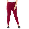 Plus Size Women's Knit Legging by Catherines in Rich Burgundy (Size 4X)