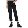 Lee Women's Carol Straight Straight Jeans, Black (Black Worn Oz), W30/L33