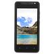 IP12 Pro Unlock Cellphone - 5Inch Display, MTK6572 Dual-Core CPU, 512MB+ 4GB, 0.3MP+2MP Dual Camera, 1500mah Lithium Battery, WIFI+BT+FM For Android 4.4.2 3G Unlocked Smartphone(Black)