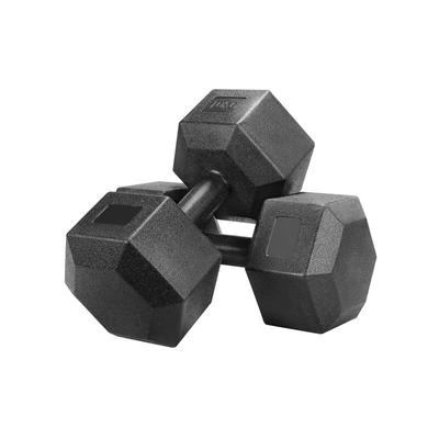 2 Stück Hantel Set 5/7,5/10 Kg Kurzhanteln Hexagon Hanteln Gewichte Training für Aerobic, Gymnastik