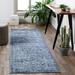 Livabliss Abbas Navy/Gray Vintage Traditional Area Rug