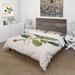 Designart 'Vintage London Plants I' Farmhouse Duvet Cover Comforter Set