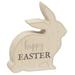 Happy Easter Chunky Bunny - H - 4.50 in. W - 1.00 in. L - 4.00 in.