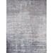 Gracewood Hollow Belvore Ombre Silver Handmade Rug