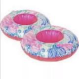 Lilly Pulitzer Kitchen | 2 Lilly Pulitzer Drink Floaty Cup Holders | Color: Pink | Size: Os