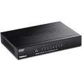 TRENDnet 8-Port Unmanaged 2.5G Switch, 8 x 2.5GBASE-T Ports, 40Gbps Switching Capacity, Backwards Compatible with 1000Mbps Devices, Fanless, Wall Mountable, Black, TEG-S380