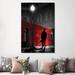 East Urban Home The Exorcist by Nikita Abakumov - Wrapped Canvas Graphic Art Print Metal in Black/Red | 60 H x 40 W x 1.5 D in | Wayfair