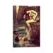 East Urban Home The Siren, c.1900 by John William Waterhouse - Wrapped Canvas Painting Print Canvas in Brown | 12 H x 8 W x 0.75 D in | Wayfair