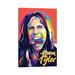 East Urban Home Steven Tyler II by Dayat Banggai - Wrapped Canvas Gallery-Wrapped Canvas Giclée Canvas in Black/Blue/Indigo | Wayfair