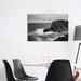 East Urban Home Oahu Hawaii VI by Bethany Young - Wrapped Canvas Photograph Print Metal in Black/White | 26 H x 40 W x 1.5 D in | Wayfair