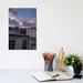 East Urban Home Paris Sunset V by Bethany Young - Wrapped Canvas Photograph Print Canvas in Blue/White | 12 H x 8 W x 0.75 D in | Wayfair