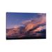 East Urban Home Taos Mountains Sunset by Bethany Young - Gallery-Wrapped Canvas Giclée Canvas in Blue/Indigo | 18 H x 26 W x 1.5 D in | Wayfair