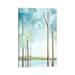 East Urban Home Azure Land I by Eva Watts - Wrapped Canvas Painting Print Canvas in Blue/Green | 26 H x 18 W x 1.5 D in | Wayfair