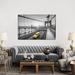 East Urban Home Yellow Cab Crossing The Brooklyn Bridge, New York City Metal | 40 H x 60 W x 1.5 D in | Wayfair 8979D1AA92F04D738B82A74B90793985