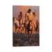 East Urban Home Camanche Sundown by David Mann - Wrapped Canvas Painting Canvas | 18 H x 12 W x 1.5 D in | Wayfair 6533E0D034E64FE9A23E7EE2B72EF375