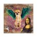 East Urban Home Red Chihuahua Angel Da Vinci NDG215 Canvas | 12 H x 12 W x 0.75 D in | Wayfair 00D98F228A664F6EA4FB095A4A413084