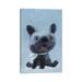 East Urban Home Happy Dog NSL16 Canvas | 12 H x 8 W x 0.75 D in | Wayfair B09281A8A2564CECA9061932E789FA9B