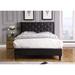 Canora Grey Arviso Tufted Upholstered Platform Bed Metal in Black | 51 H x 80 W x 82 D in | Wayfair 9F57EDC4AA0F4A75970818861309271B