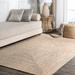 White 24 x 0.3 in Indoor/Outdoor Area Rug - Highland Dunes Owensby Handmade Braided Tan Indoor/Outdoor Patio Rug, | 24 W x 0.3 D in | Wayfair