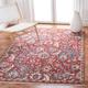 Red/White 89 x 61 x 0.39 in Indoor Area Rug - Alcott Hill® Manns Oriental Red/Ivory Area Rug Polypropylene | 89 H x 61 W x 0.39 D in | Wayfair