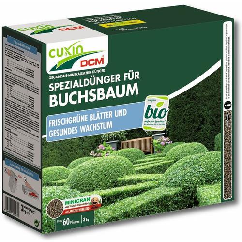Buchsbaumdünger 3 kg Spezialdünger Buchsdünger Heckendünger Baumdünger - Cuxin