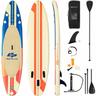 Tavola da SUP, Stand Up Paddle Board Gonfiabile, Surf Board Gonfiabile con Accessori Completo,