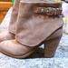 Jessica Simpson Shoes | Jessica Simpson Taupe Suede Cassley Ankle Boots | Color: Tan | Size: 6