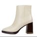 Tory Burch Shoes | New Tory Burch Ruby Ankle Boots Dulce De Leche | Color: Brown/White | Size: 10