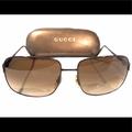 Gucci Accessories | Gucci 2873/S Metal Brown Sunglasses | Color: Brown | Size: W