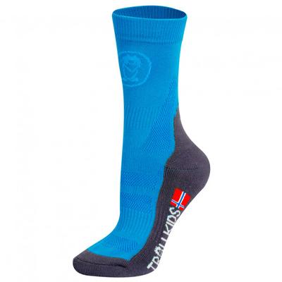 Trollkids - Kids Trekking Mid Cut Socks II - Wandersocken 35-38 | EU 35-38 blau Image