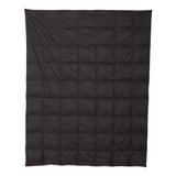 Weatherproof 18500 32 Degrees Packable Down Blanket in Black | Duck down/feather filling G18500