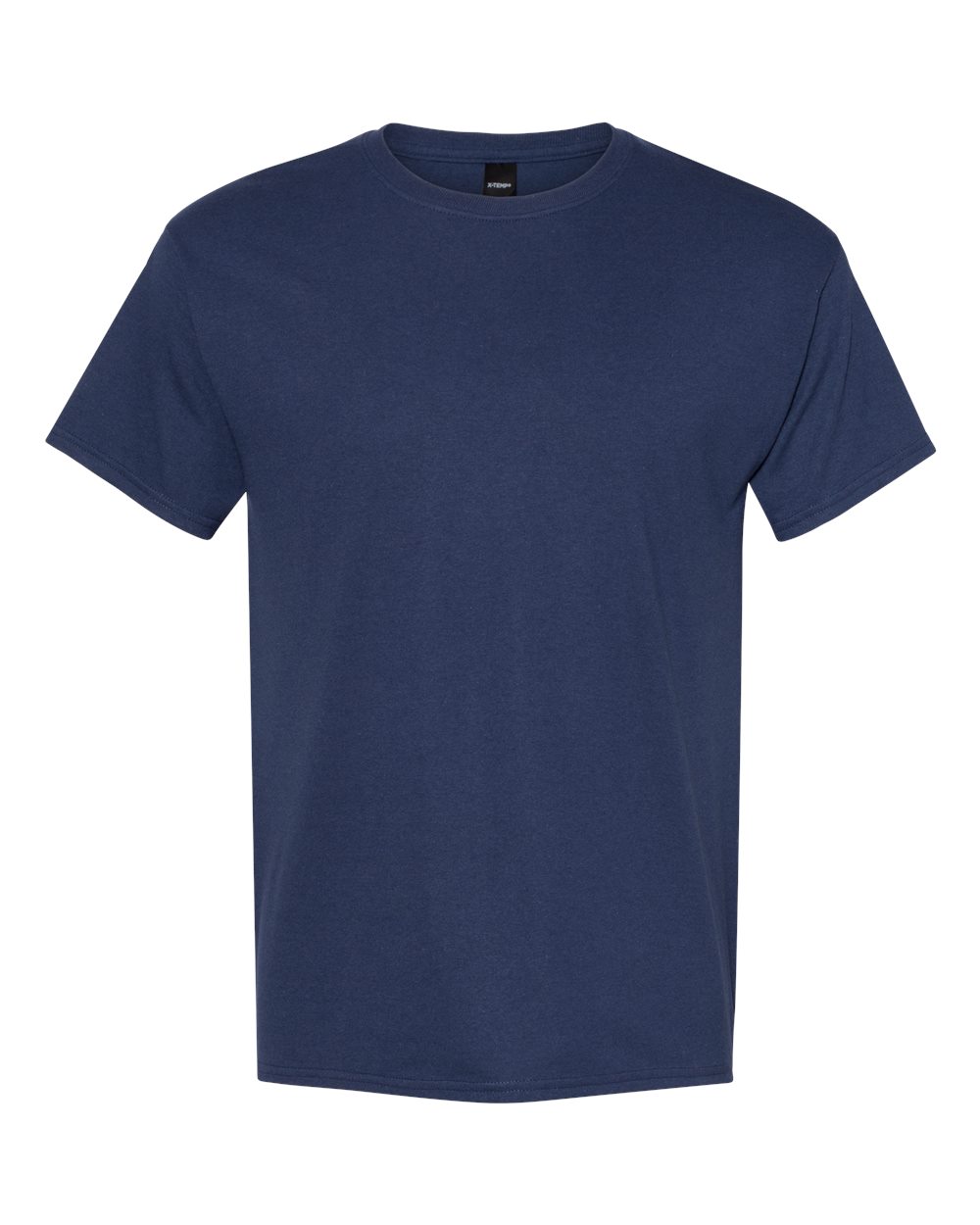 Hanes 42TB Adult Perfect-T Triblend T-Shirt in Solid Navy Blue size 2XL