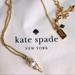 Kate Spade Jewelry | Kate Spade Carnival Nights Ice Cream Cone Necklace | Color: Cream/Gold | Size: Os