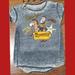 Disney Tops | Disney Toy Story Woody Burnout T-Shirt Sz M | Color: Gray/Yellow | Size: M